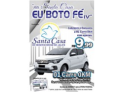 Santa Casa irá sortear um Fiat Mobi na promoção “Na Santa Casa eu Boto Fé IV”