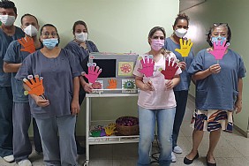 Santa Casa de Jales promove ação no Dia Mundial da Higienização das Mãos
