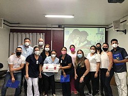 Colaboradores da Santa Casa de Jales participam de treinamento com apoio da DRS-XV e do Estado de São Paulo