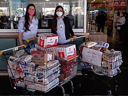 Campanha “Alimento Solidário realizada em mercados de Jales arrecada meia tonelada de doações