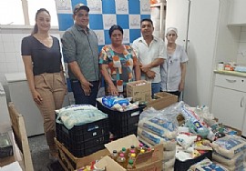 Arrastão: Grupo Acorda Dirce Reis arrecada quase 1tonelada de alimentos em ação solidária para Santa Casa de Jales