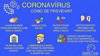 Santa Casa de Jales determina medidas para minimizar efeitos do surto coronavírus através de portaria nº 005, de 16 de março de 2020