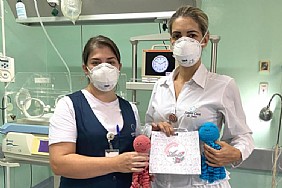 Santa Casa de Misericórdia de Jales recebe doação de polvos de crochês para UTI Neonatal