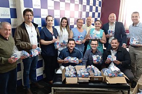 Eurofarma realiza doação de kits para gestantes da Santa Casa de Jales