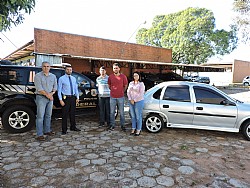 Santa Casa de Jales recebe cessão de uso de veículo da Polícia Federal