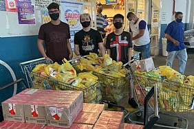 Grupo de DeMolay realiza nova arrecadação de alimentos em prol a Santa Casa de Misericórdia de Jales