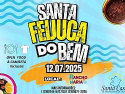 Santa Feijuca do Bem da Santa Casa de Jales reunirá solidariedade, música boa e feijoada