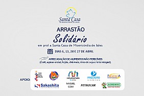 Santa Casa de Jales e parceiros realizam o “Arrastão Solidário durante o mês de abril na cidade de Jales