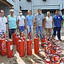CIPA da Santa Casa de Jales realiza treinamento para a equipe lidar com situações emergenciais
